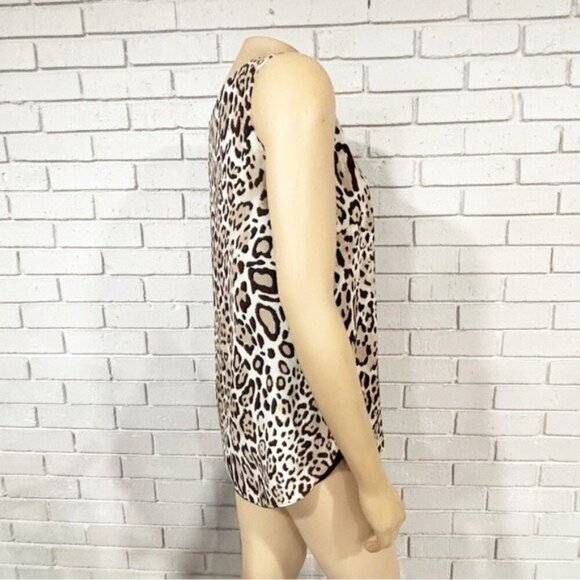 Chico’s Reversible Leopard-Mixed Print Tank - Size Medium - Picture 5 of 12